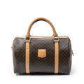 Handbag Small Boston Beige Macadam Coated Canvas