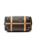 Handbag Small Boston Beige Macadam Coated Canvas