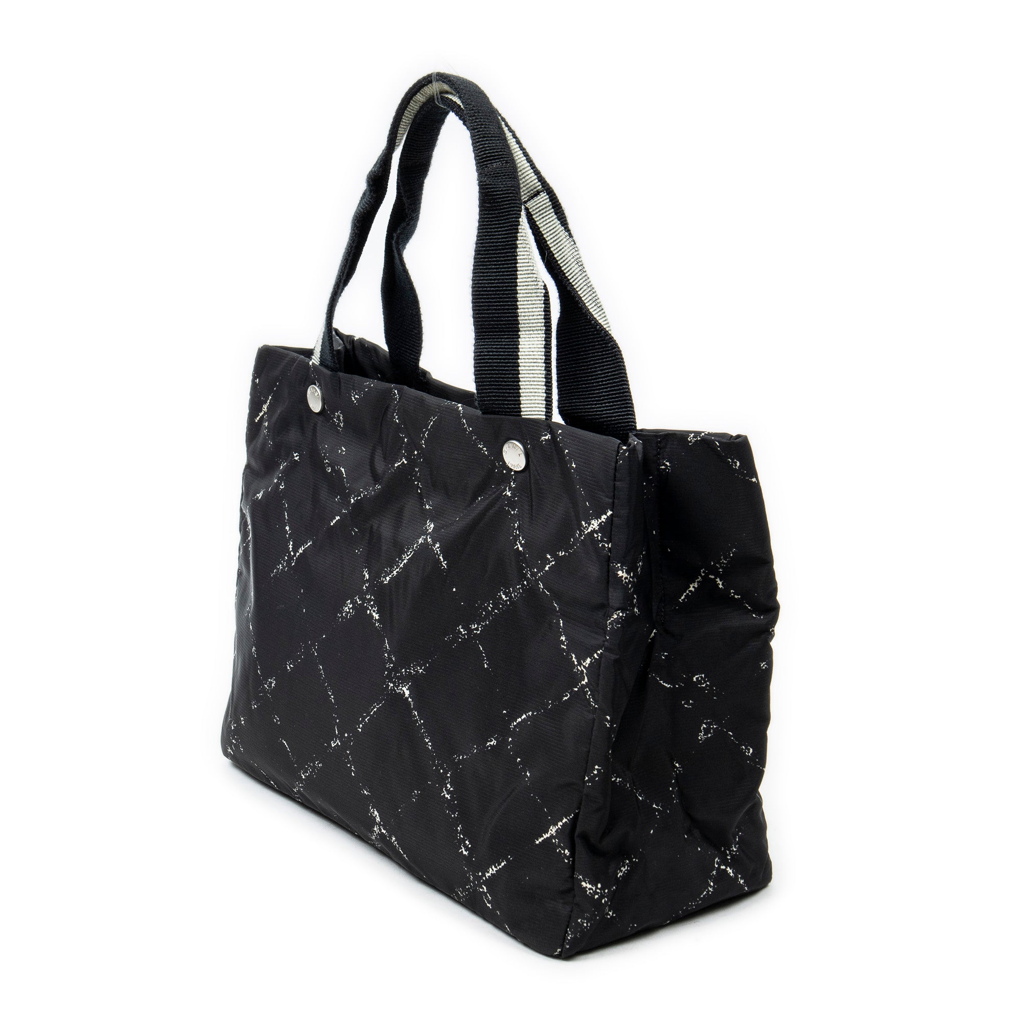 Bolso de hombro pequeño Old Travel line Bolso de mano negro Old Travel Line Lona de nylon
