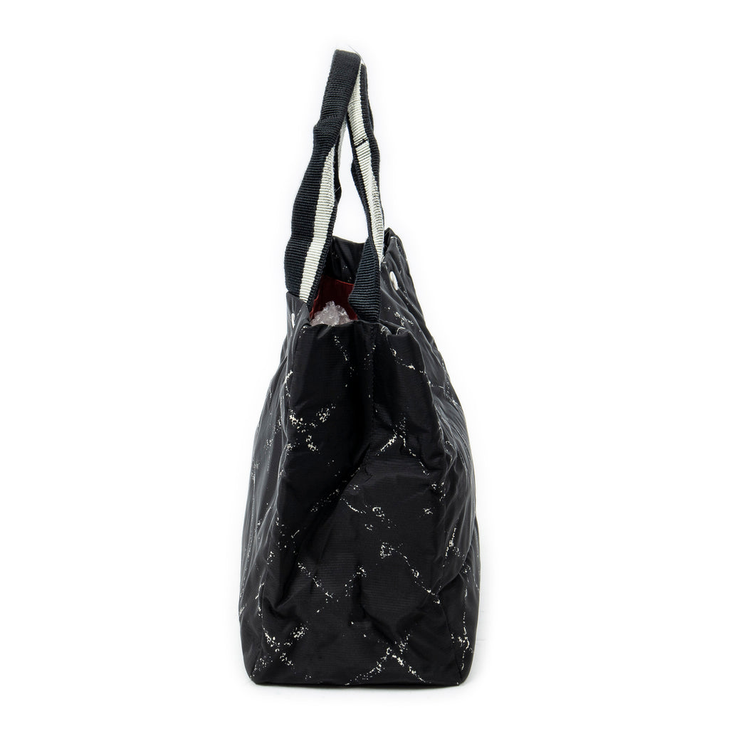 Bolso de hombro pequeño Old Travel line Bolso de mano negro Old Travel Line Lona de nylon