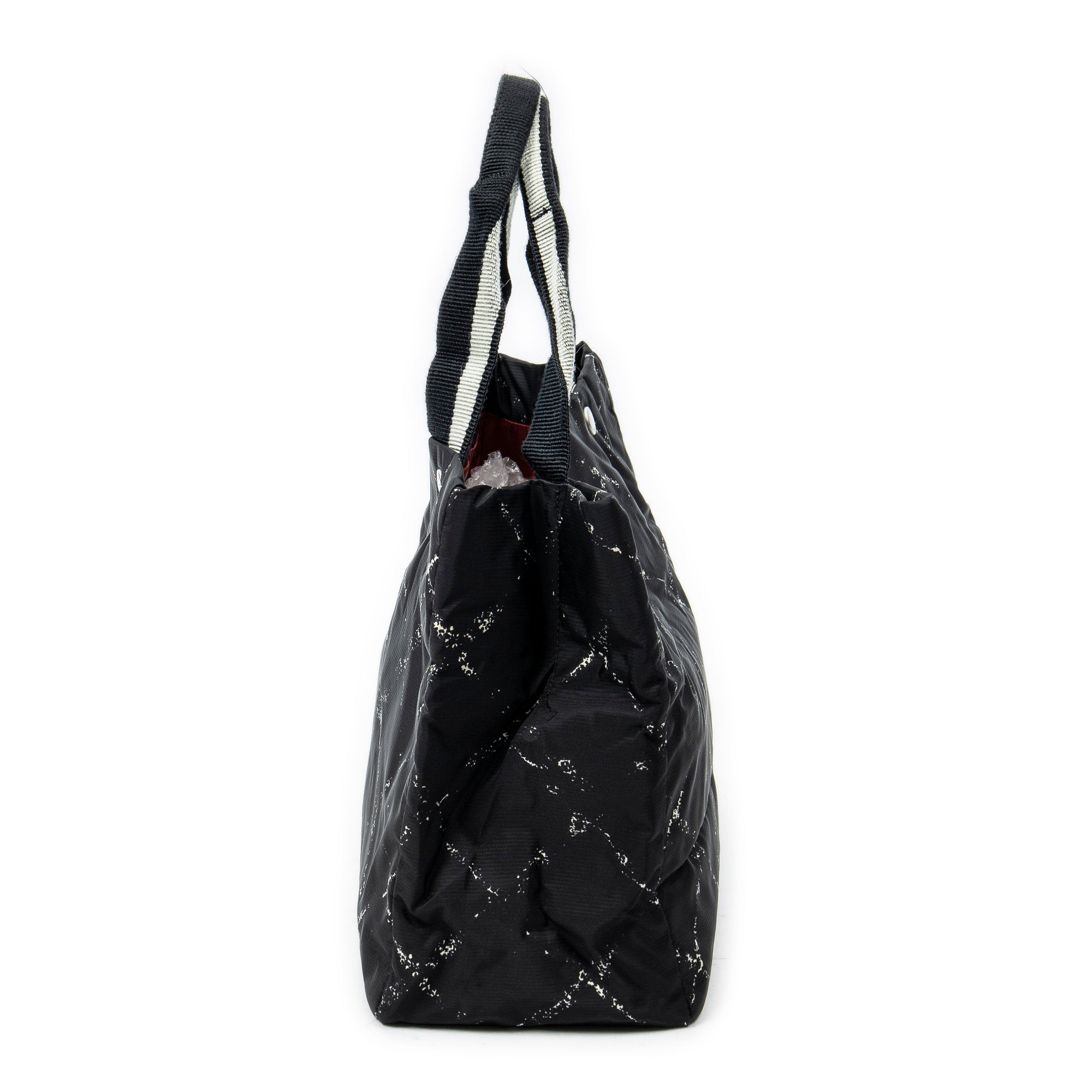 Bolso de hombro pequeño Old Travel line Bolso de mano negro Old Travel Line Lona de nylon