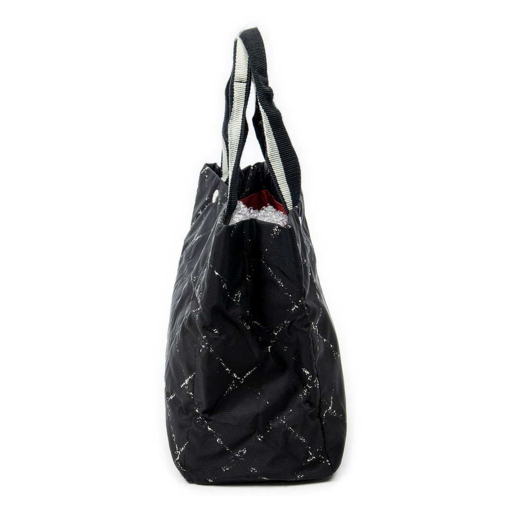 Bolso de hombro pequeño Old Travel line Bolso de mano negro Old Travel Line Lona de nylon