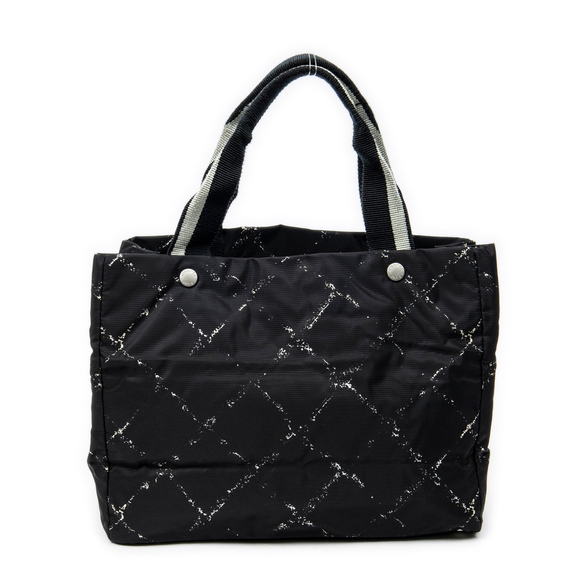 Bolso de hombro pequeño Old Travel line Bolso de mano negro Old Travel Line Lona de nylon