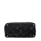 Bolso de hombro pequeño Old Travel line Bolso de mano negro Old Travel Line Lona de nylon