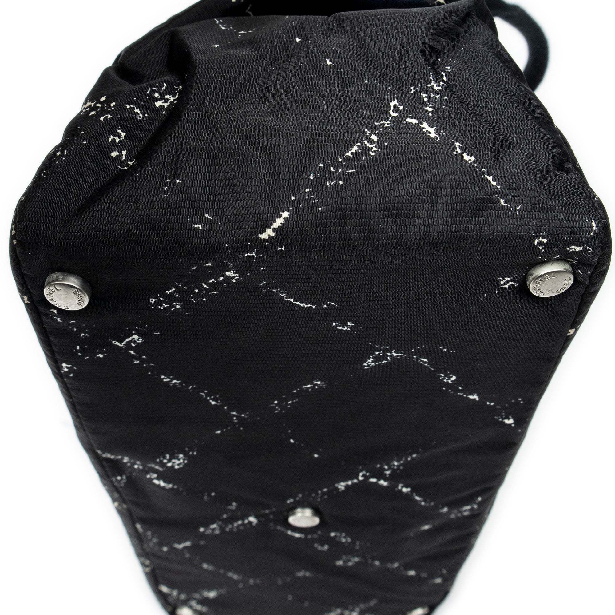 Bolso de hombro pequeño Old Travel line Bolso de mano negro Old Travel Line Lona de nylon
