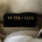 Handbag Mini Saddle Bag Navy Oblique Jacquard Canvas