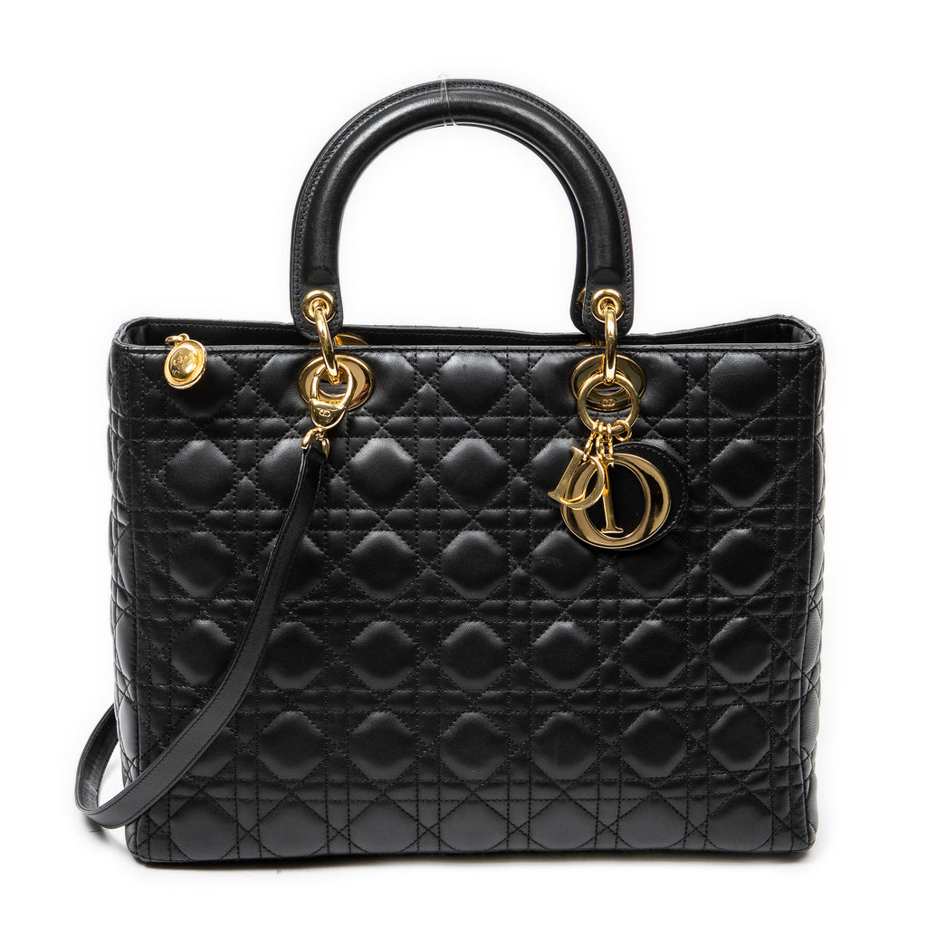 Dior - Grand Lady Dior Zippé - Noir