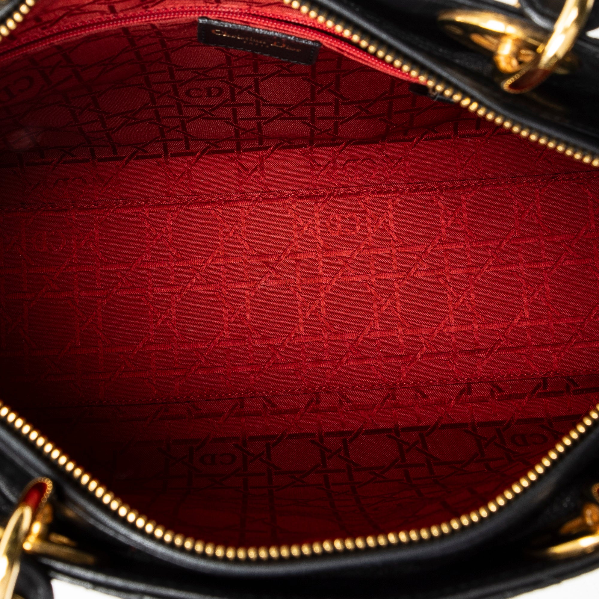 Dior - Grand Lady Dior Zippé - Noir