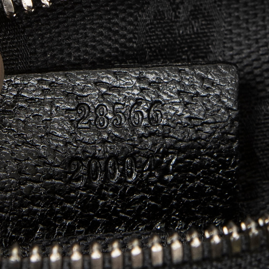 Waist Bag Waist Pouch Black Monogrammed Canvas