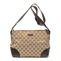 Shoulder Bag Joy Messenger Beige Monogrammed Canvas