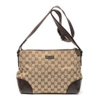 Shoulder Bag Joy Messenger Beige Monogrammed Canvas