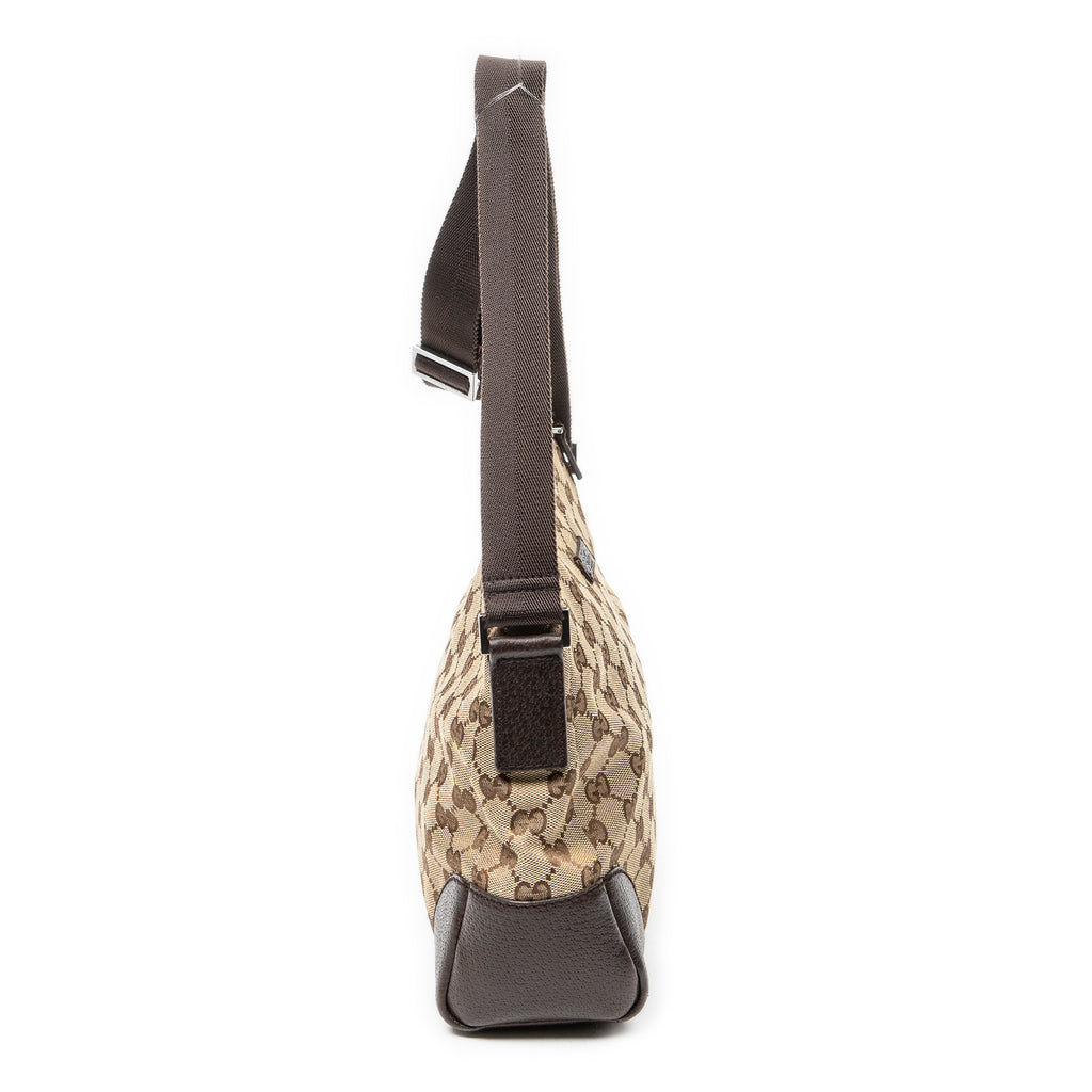 Shoulder Bag Joy Messenger Beige Monogrammed Canvas