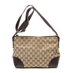 Shoulder Bag Joy Messenger Beige Monogrammed Canvas