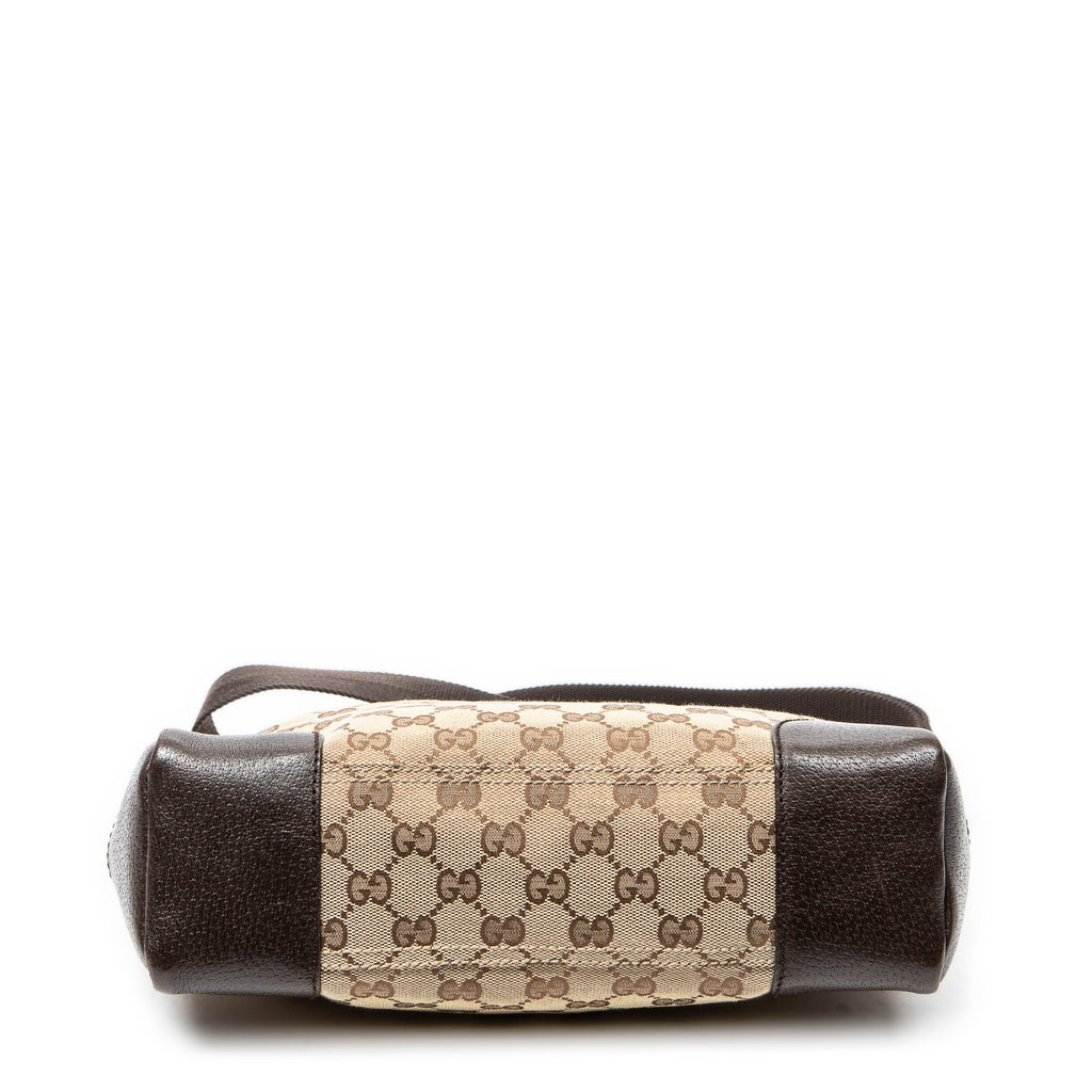 Shoulder Bag Joy Messenger Beige Monogrammed Canvas