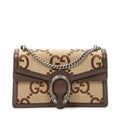 Shoulder Bag Small Dionysus Chain Crossbody Brown Jumbo GG Canvas