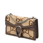 Shoulder Bag Small Dionysus Chain Crossbody Brown Jumbo GG Canvas
