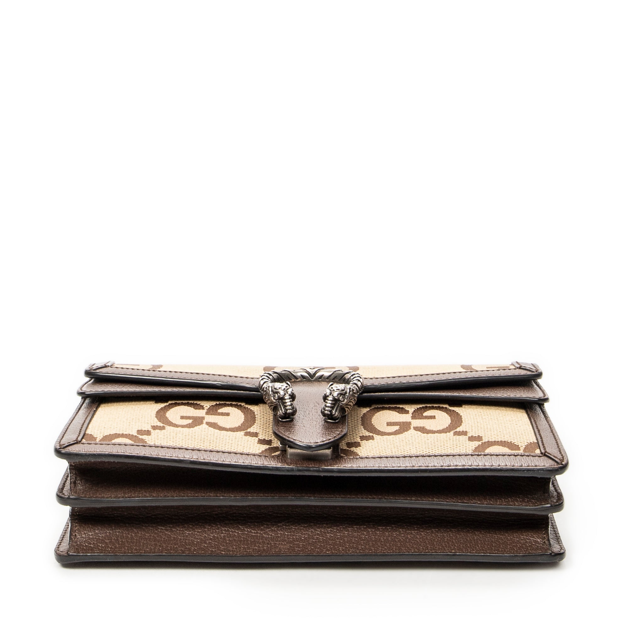 Shoulder Bag Small Dionysus Chain Crossbody Brown Jumbo GG Canvas