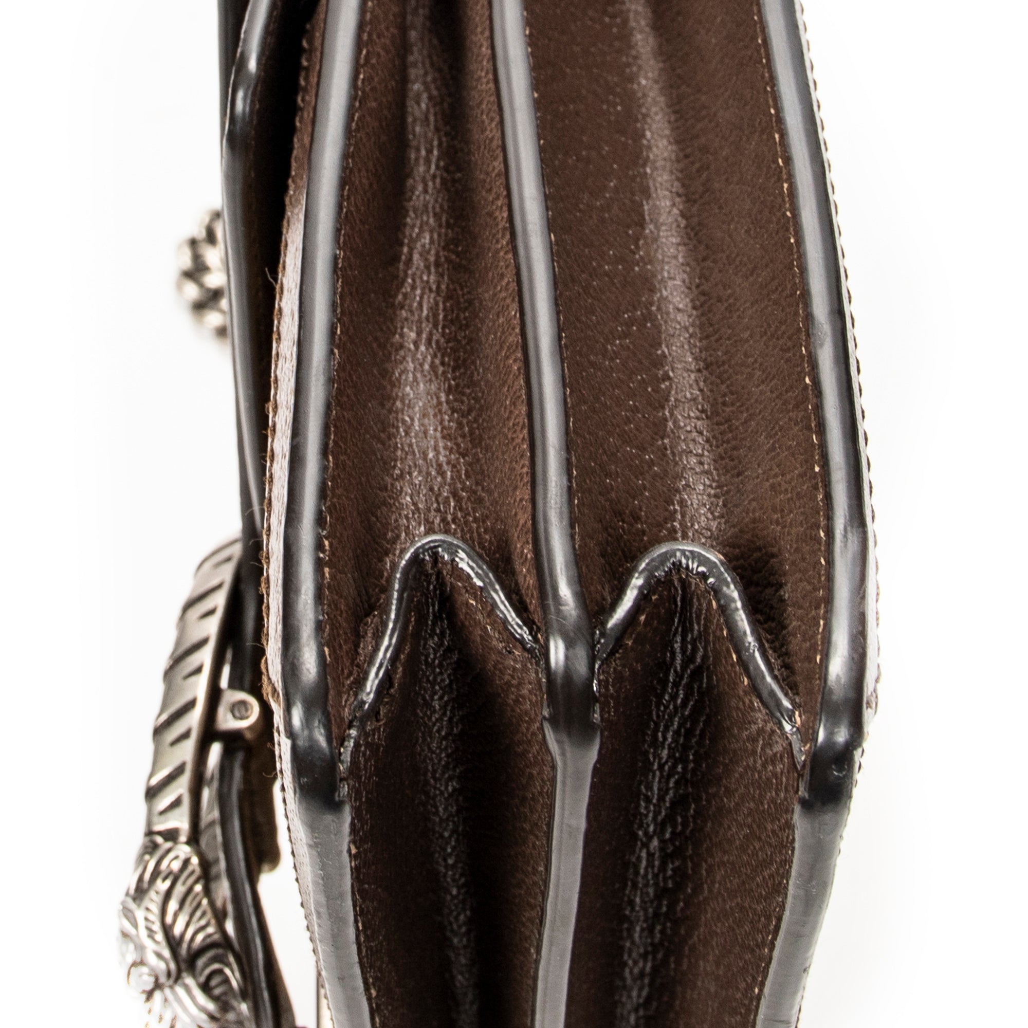 Shoulder Bag Small Dionysus Chain Crossbody Brown Jumbo GG Canvas