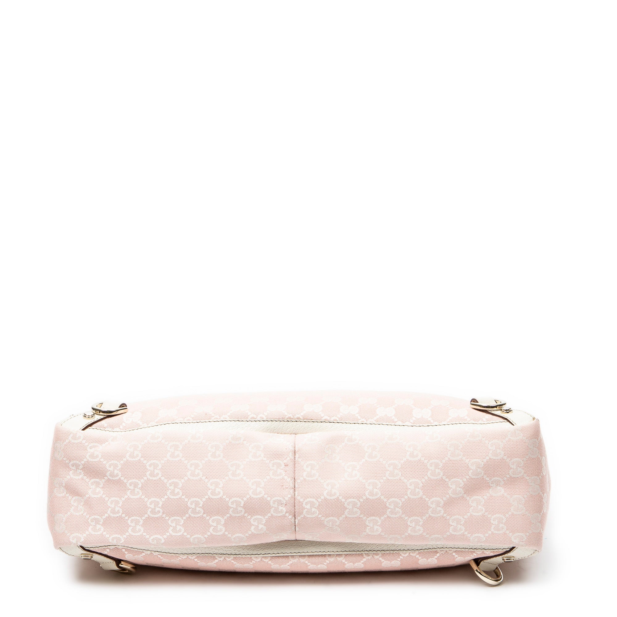 Handbag Large Abbey D-Ring Tote Pink Monogrammed Canvas