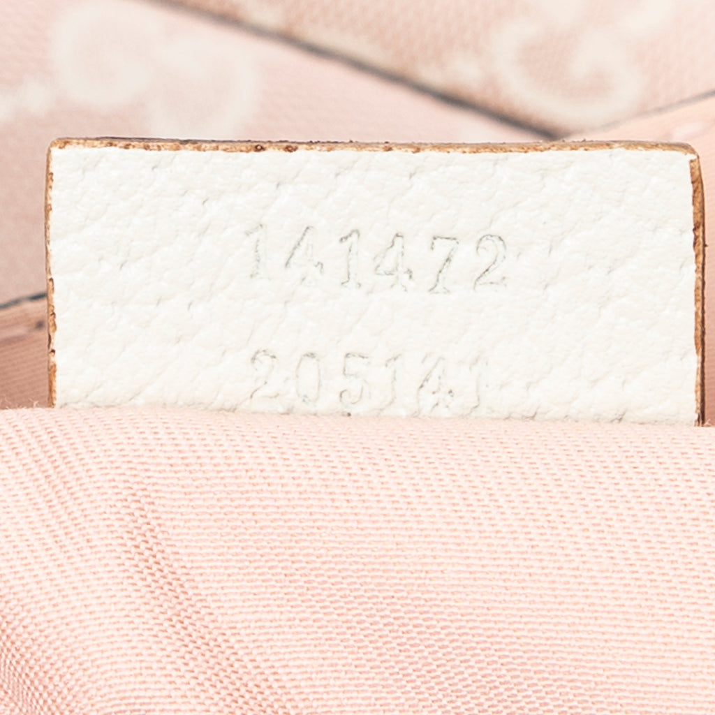 Handbag Large Abbey D-Ring Tote Pink Monogrammed Canvas