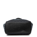 Shoulder Bag Charmy Tote Black Monogrammed Canvas