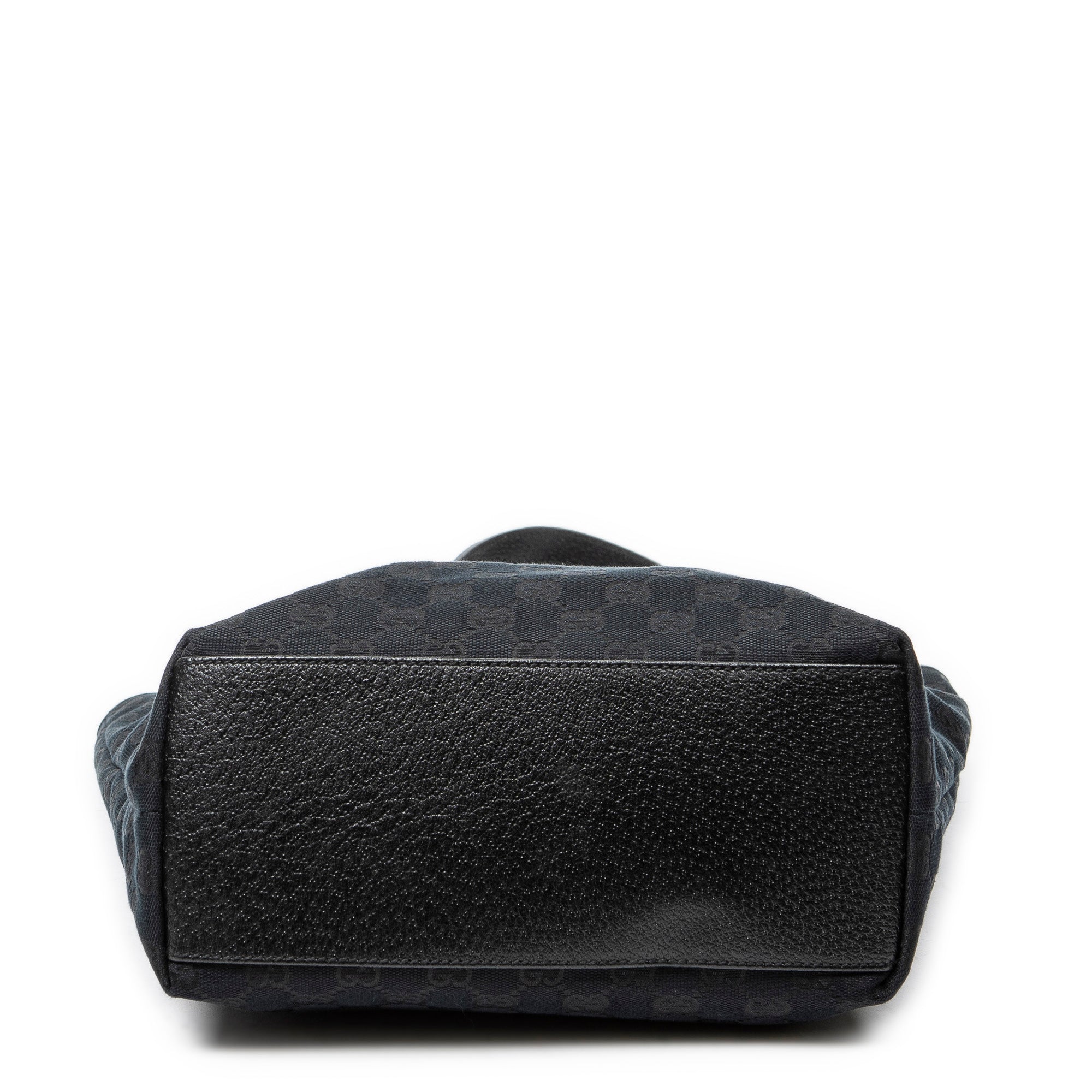 Shoulder Bag Charmy Tote Black Monogrammed Canvas