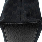 Shoulder Bag Charmy Tote Black Monogrammed Canvas