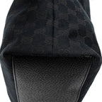 Shoulder Bag Charmy Tote Black Monogrammed Canvas