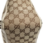 Shoulder Bag Large Abbey D-Ring Tote Ivory Monogrammed Canvas