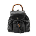 Gucci - Mini Sac à Dos Bambou - Noir
