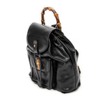 Gucci - Mini Sac à Dos Bambou - Noir