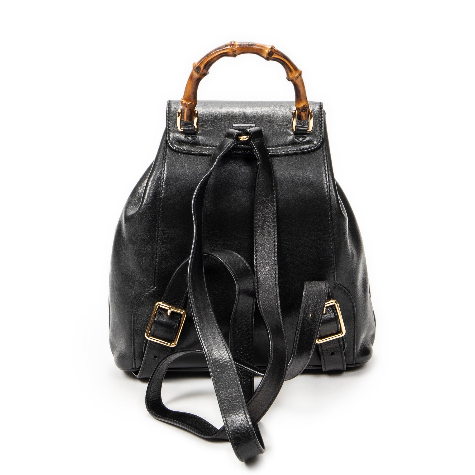 Gucci - Mini Sac à Dos Bambou - Noir