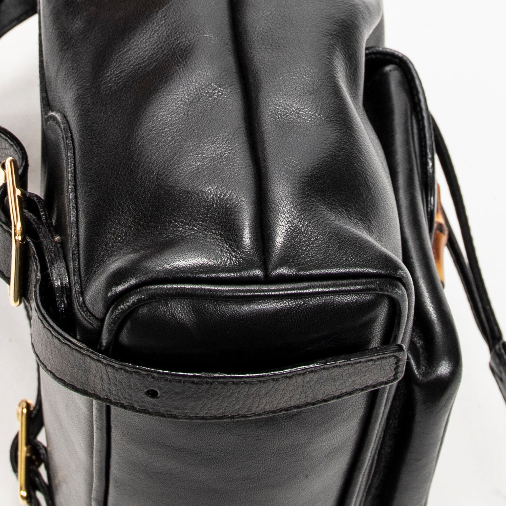 Gucci - Mini Sac à Dos Bambou - Noir