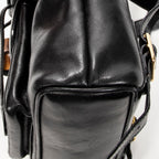 Gucci - Mini Sac à Dos Bambou - Noir
