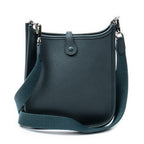 Shoulder Bag Evelyne TPM Vert Rousseau Togo Leather