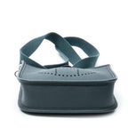 Shoulder Bag Evelyne TPM Vert Rousseau Togo Leather