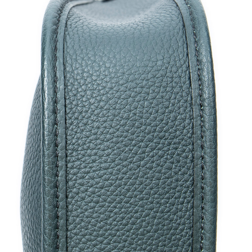 Shoulder Bag Evelyne TPM Vert Rousseau Togo Leather