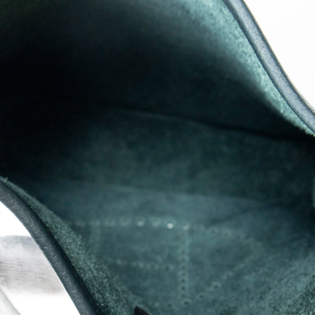Shoulder Bag Evelyne TPM Vert Rousseau Togo Leather