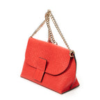Shoulder Bag Anagram Avenue Crossbody Red Anagram Embossed Leather