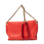 Shoulder Bag Anagram Avenue Crossbody Red Anagram Embossed Leather