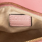 Shoulder Bag Small Puzzle Bag Pink Calfskin Leather