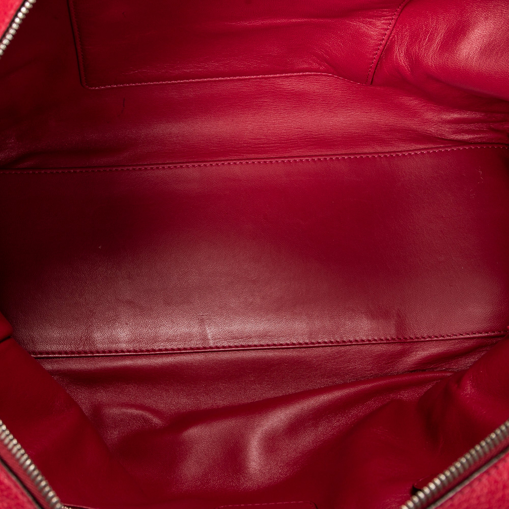 Handbag Amazona 36 Fuchsia Grained Calfskin Leather