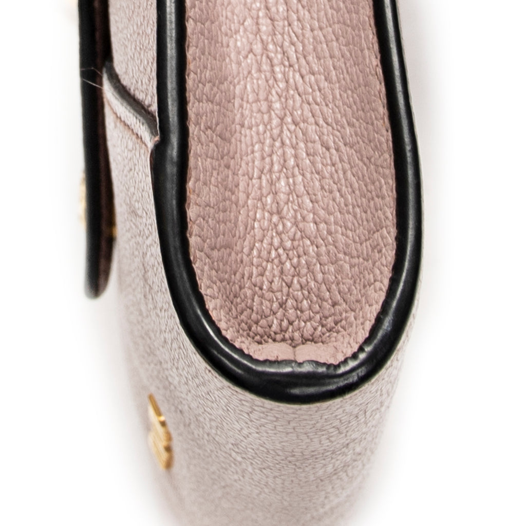 Shoulder Bag Envelope Clutch Pink Madras Leather