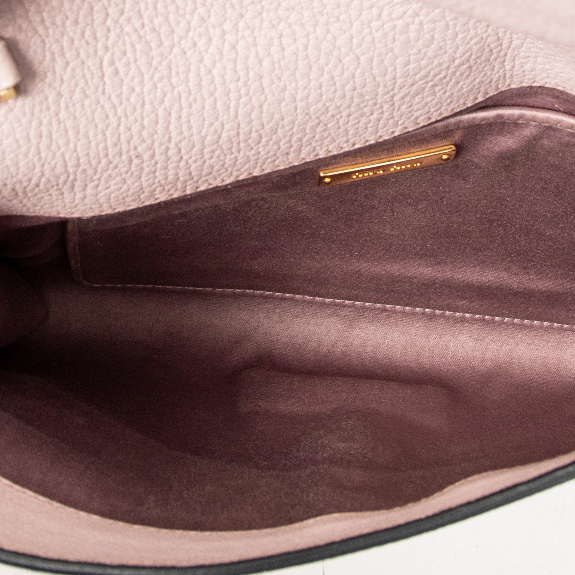 Shoulder Bag Envelope Clutch Pink Madras Leather