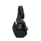 Prada - Sac bandoulière à rabat et petite boucle - Noir