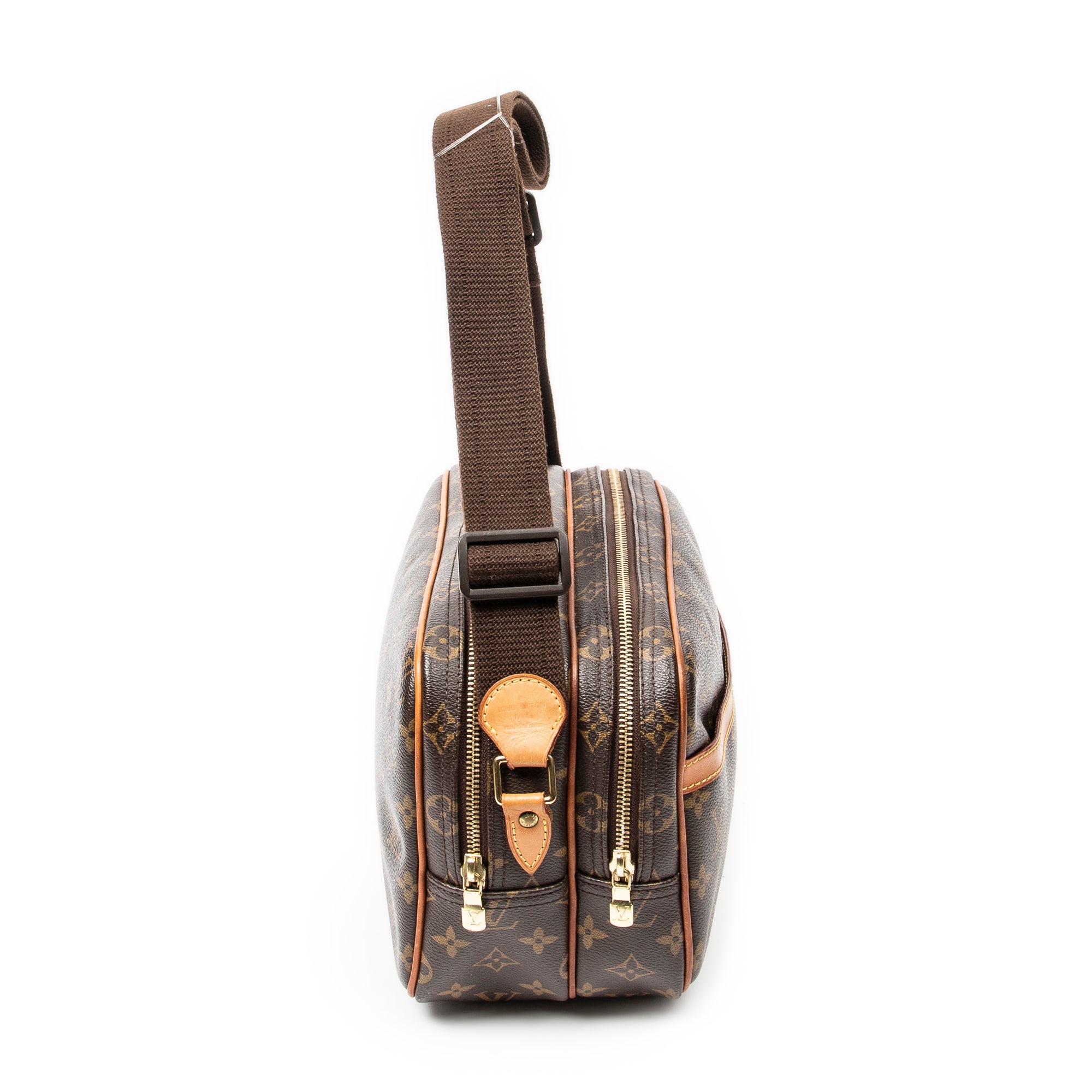 Shoulder Bag Reporter PM Brown Monogram Canvas