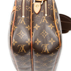 Shoulder Bag Reporter PM Brown Monogram Canvas