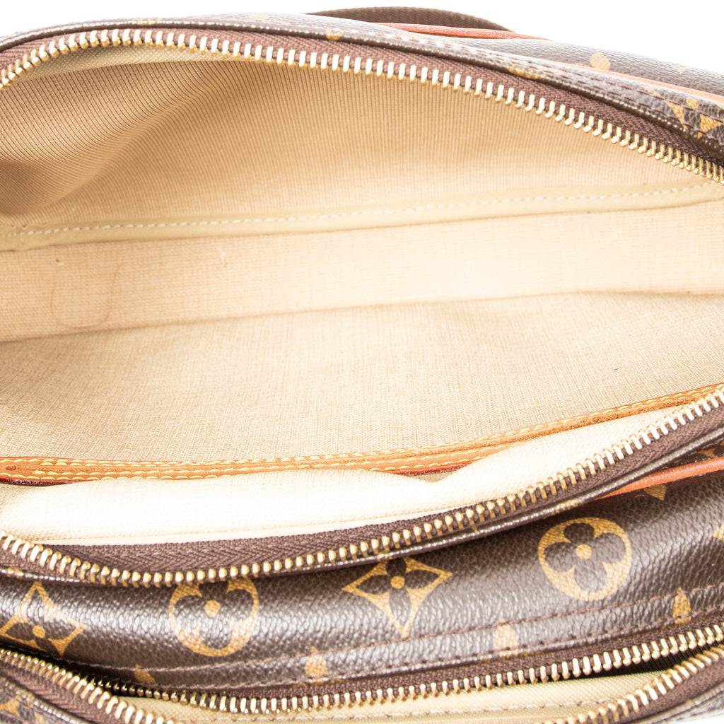 Shoulder Bag Reporter PM Brown Monogram Canvas