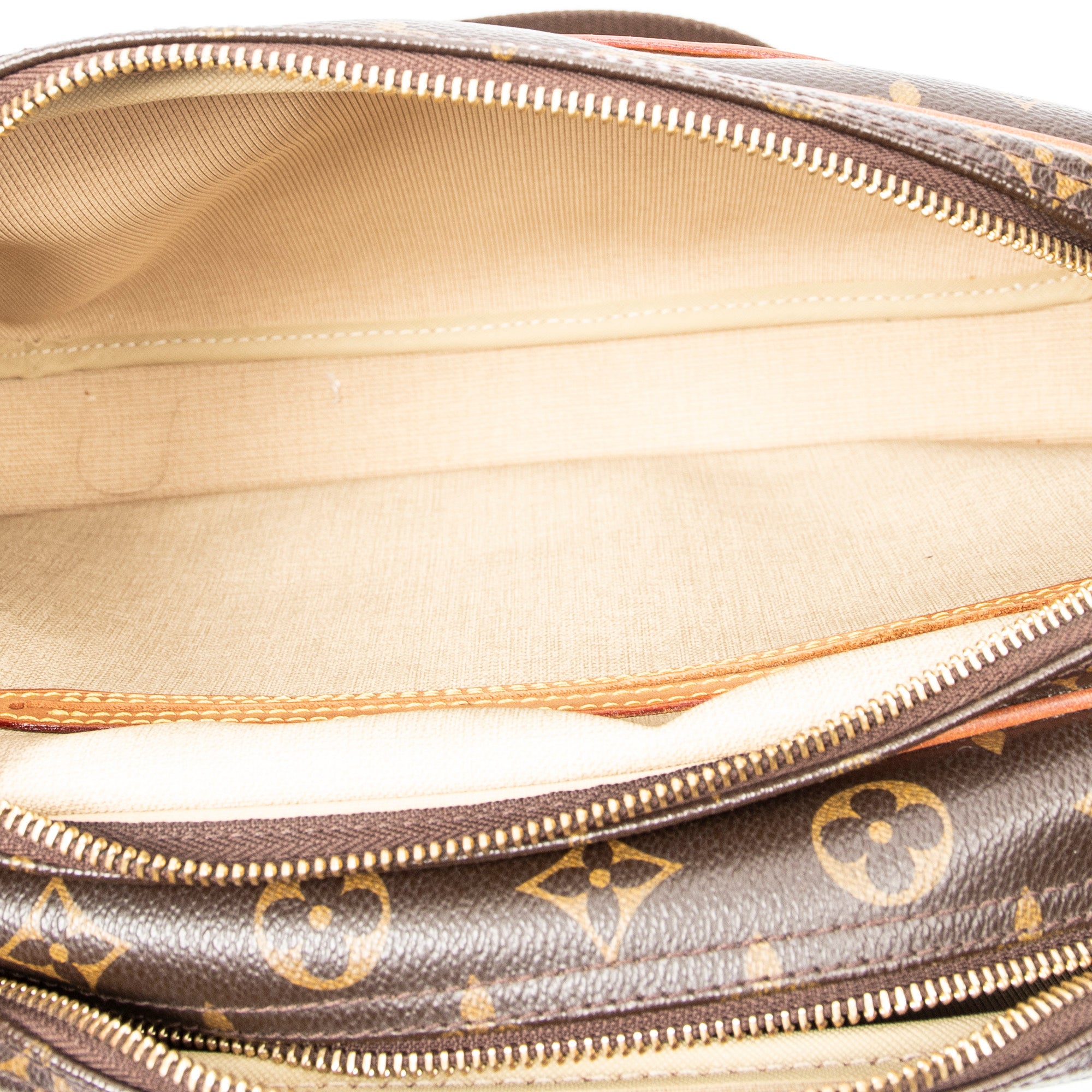 Shoulder Bag Reporter PM Brown Monogram Canvas