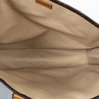 Handbag Sac Plat Brown Monogram Canvas